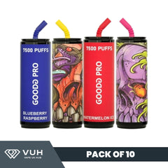 GOODG PRO Disposable Vape 7500 Puffs  (Pack Of 10)