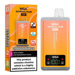 WGA Crystal Plus 20000 Disposable Vape 2-in-1 Rechargeable