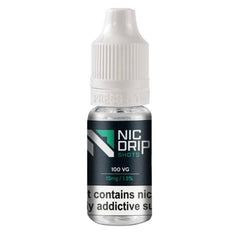 NIC DRIP - 100VG - 15MG - NICOTINE SHOT - BOX OF 120