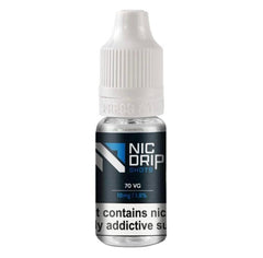 NIC DRIP - 70VG - 18MG - NICOTINE SHOT - BOX OF 120